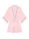 Атласний короткий халат Satin Short Piped Robe Victoria's Secret - 3