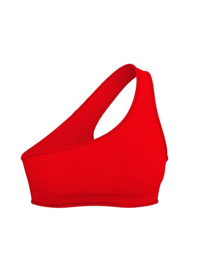 Купальник топ бикини Crinkle One-Shoulder Victoria's Secret Купальник топ бикини Crinkle One-Shoulder Victoria's Secret