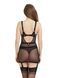 Пеньюар из сеточки Karolina Wired Basque Bluebella - 3