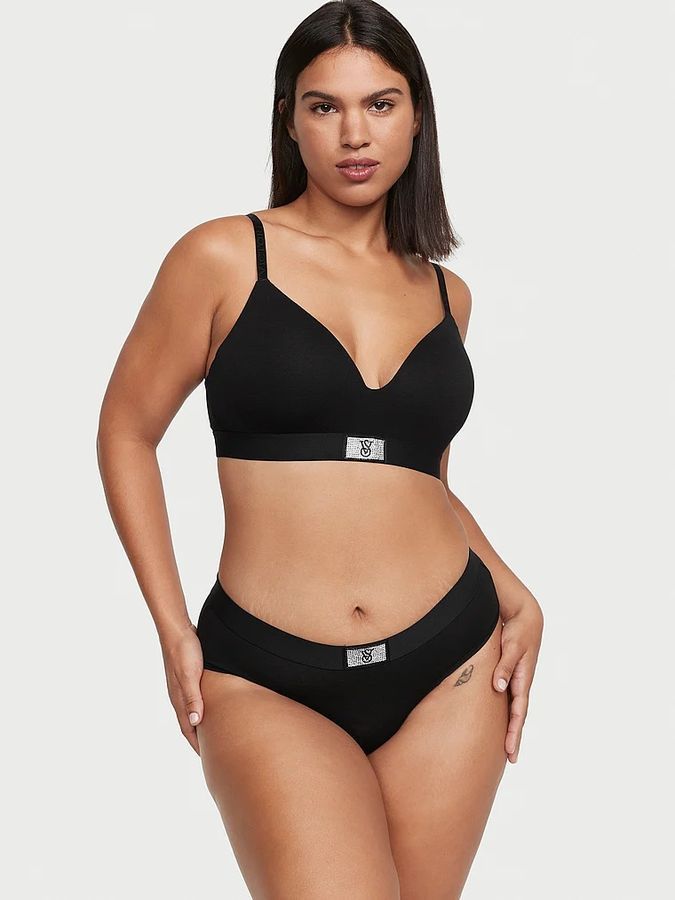 Хлопковый бюстгальтер деми без косточек The T-Shirt Victoria's Secret