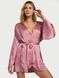Атласный халат Satin Short Wrap Robe Victoria's Secret - 1
