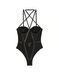 Боди балконет с чашечками VS Logo Faux-Leather Trim Victoria's Secret - 3