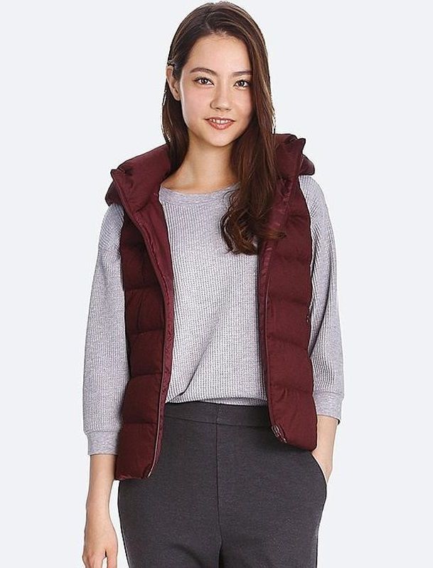 Ультралегкий жилет с капюшоном Uniqlo Women Uniqlo