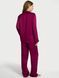 Атласна піжама з штанами Glazed Satin Long PJ Set Victoria's Secret - 1