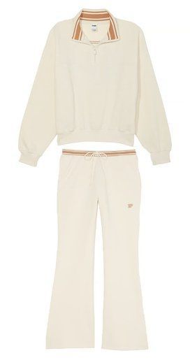 Спортивный костюм с штанами - клеш Ivy Fleece PINK