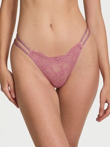 Кружевные трусики бразилианы Twinkle Strap Dream Angels Victoria's Secret