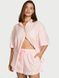 Пижама с шортами Oversized Flannel Short PJ Set Victoria's Secret - 1