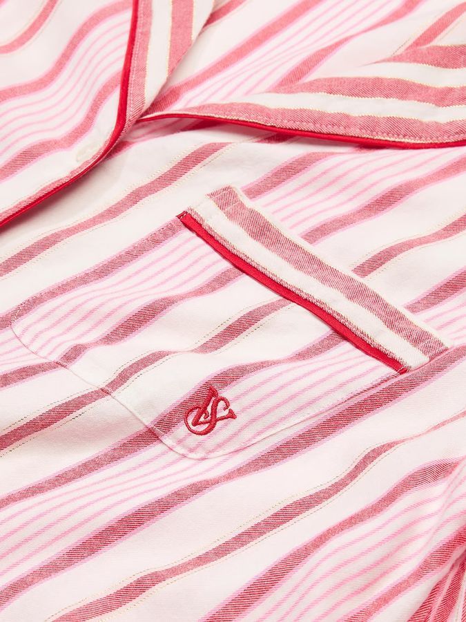 Пижама с штанами Flannel Long PJ Set Victoria's Secret