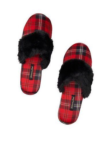 Атласные тапочки Signature Victoria's Secret