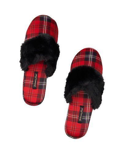 Атласні тапочки Signature Victoria's Secret Атласні тапочки Signature Victoria's Secret