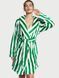 Короткий теплый халат Logo Short Cozy Robe Victoria's Secret - 1