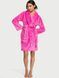 Короткий теплый халат Short Cozy Robe Victoria's Secret - 1
