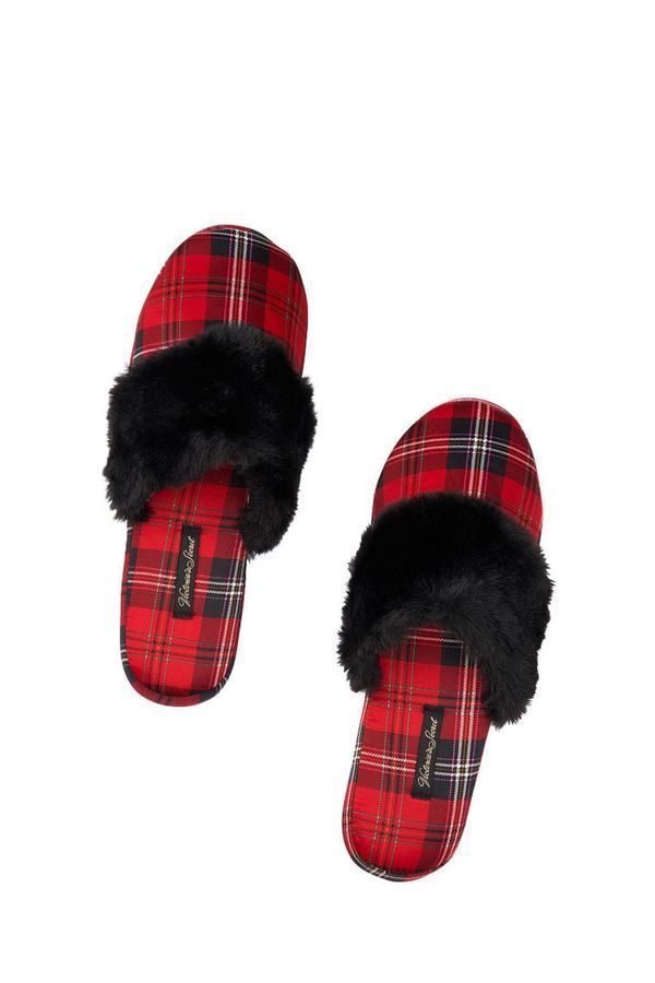 Атласні тапочки Signature Victoria's Secret Атласні тапочки Signature Victoria's Secret