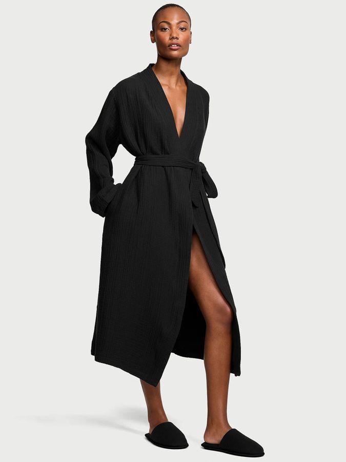 Тапочки c закрытыми носками Gauze Slippers Victoria's Secret