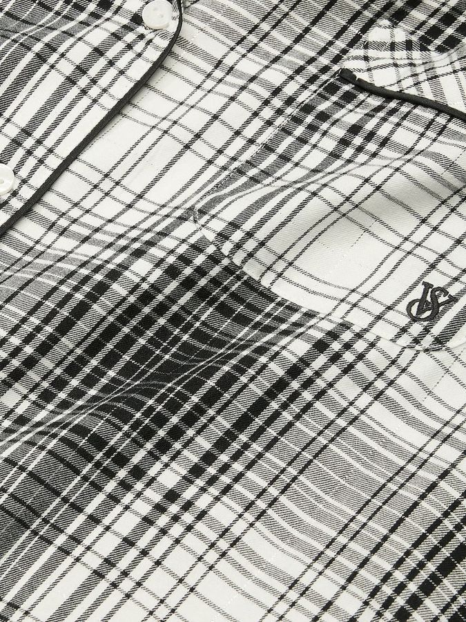 Пижама с штанами Flannel Long PJ Set Victoria's Secret