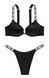 Комплект Бюстгальтер двойной пуш-ап & Трусики бразилианы VS Shine Victoria's Secret