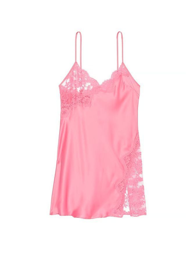 Атласный пеньюар Satin Rose Lace Victoria's Secret