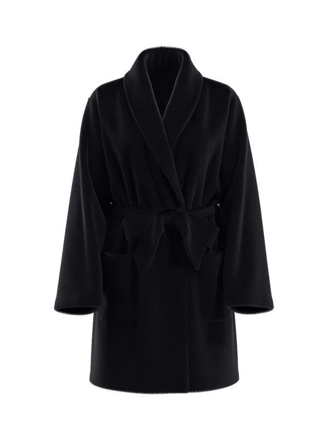 Короткий теплый халат Short Cozy Robe Victoria's Secret