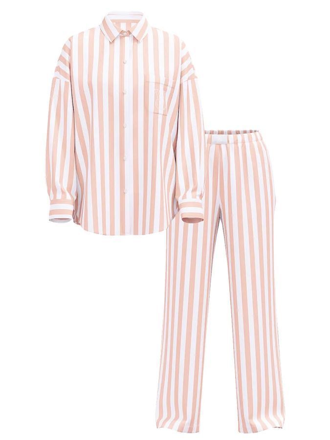 Пижама из штанами Cotton-Modal Long PJ Set Victoria's Secret