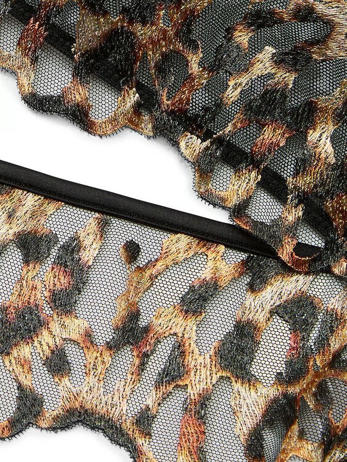 Бюстгальтер топ Leopard Embroidery Very Sexy Victoria's Secret Бюстгальтер топ Leopard Embroidery Very Sexy Victoria's Secret